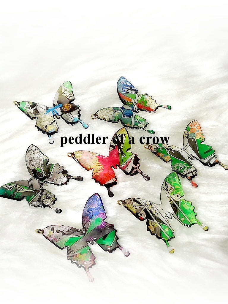 刀剣乱舞蝶ピアス・イヤリング 篭手切・桑名・松井・五月雨・村雲・稲葉