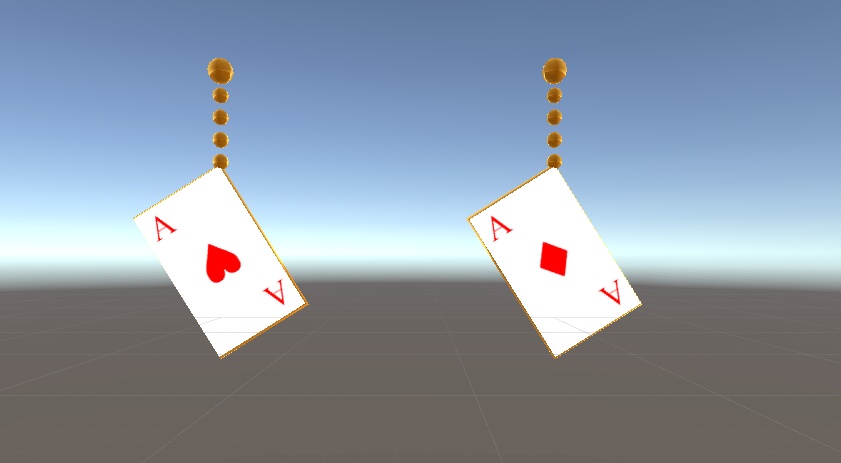 【VRChat】TrumpEarring/トランプイヤリング