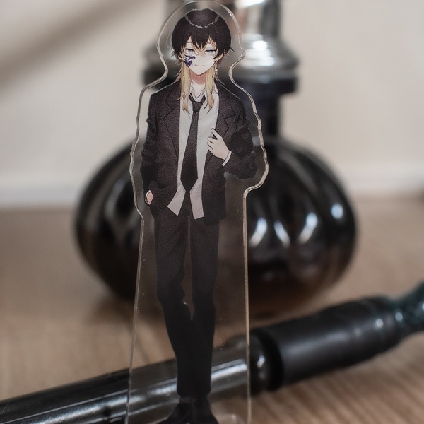 【個人勢Vtuber】就活風アクスタ+ステッカーセット【カゲル】