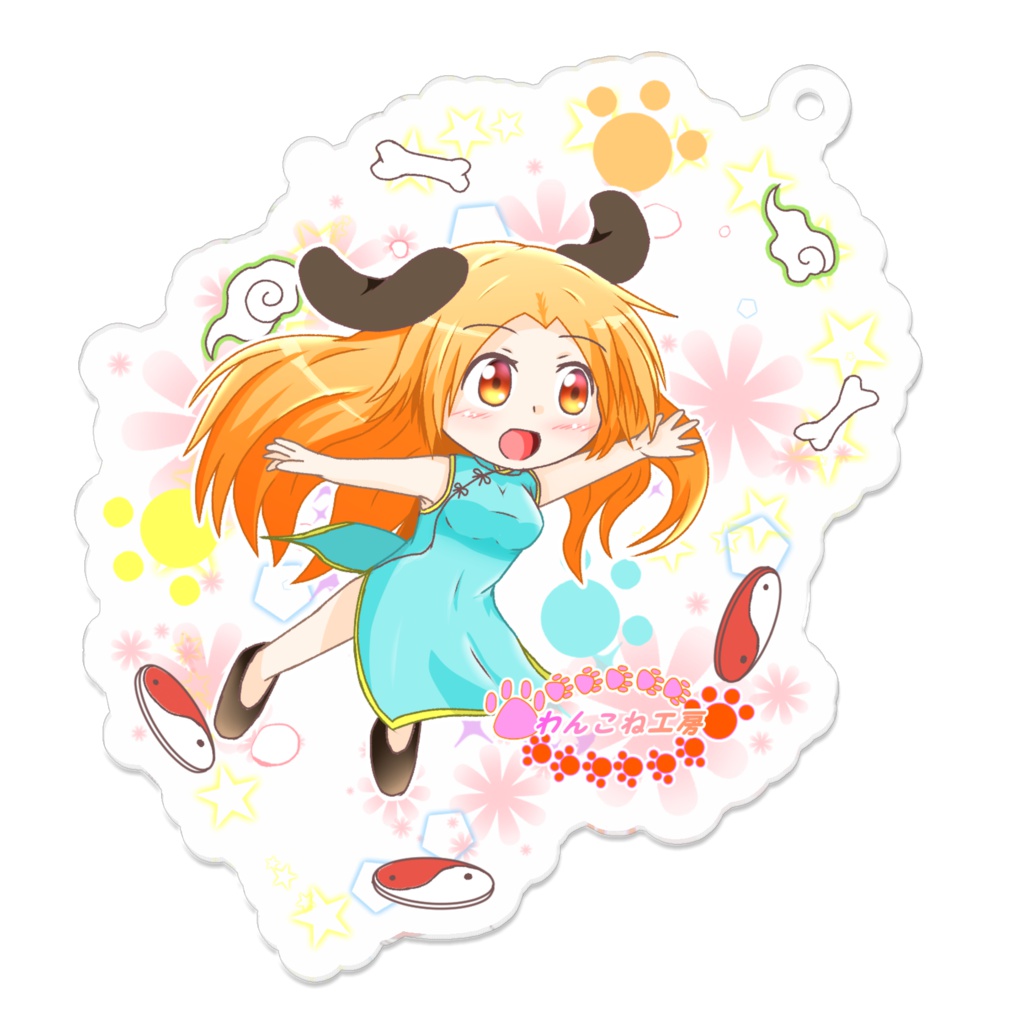 れあにゃんアクリルキーホルダー