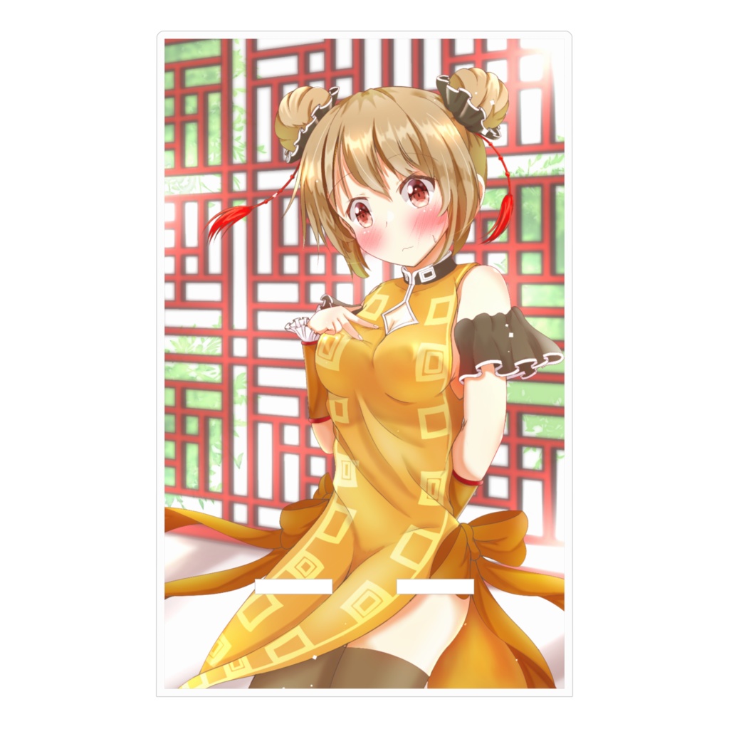 チャイナ鶴乃ちゃんアクリルスマホスタンド