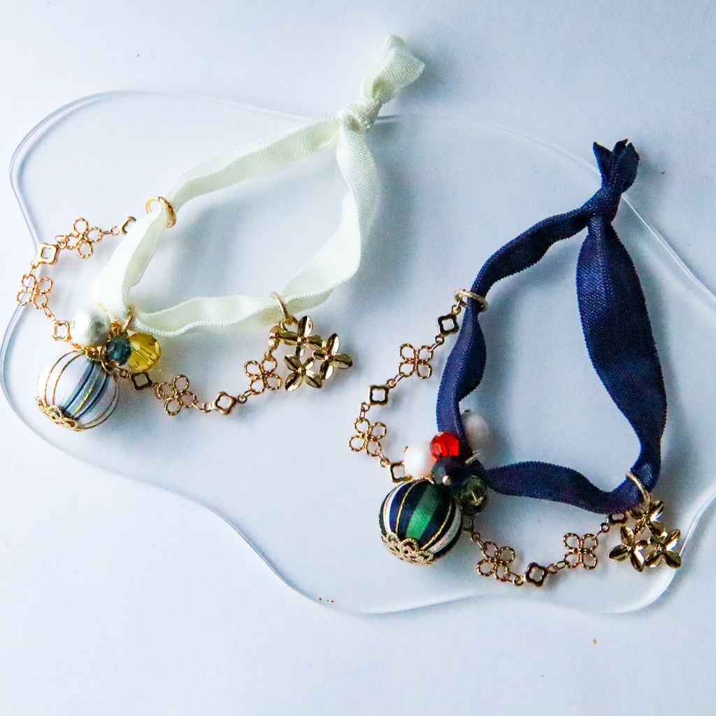 リボンブレスレット(もち用アクセサリー)