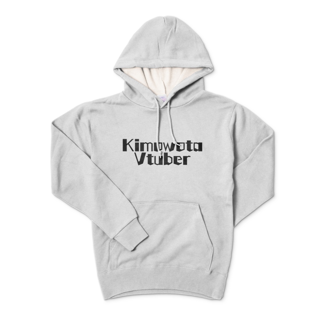 キモオタVパーカー　グレー