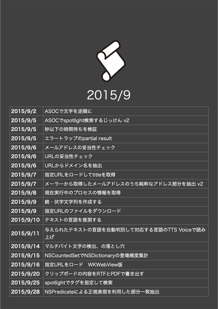 AppleScriptの穴Blogアーカイブvol.6