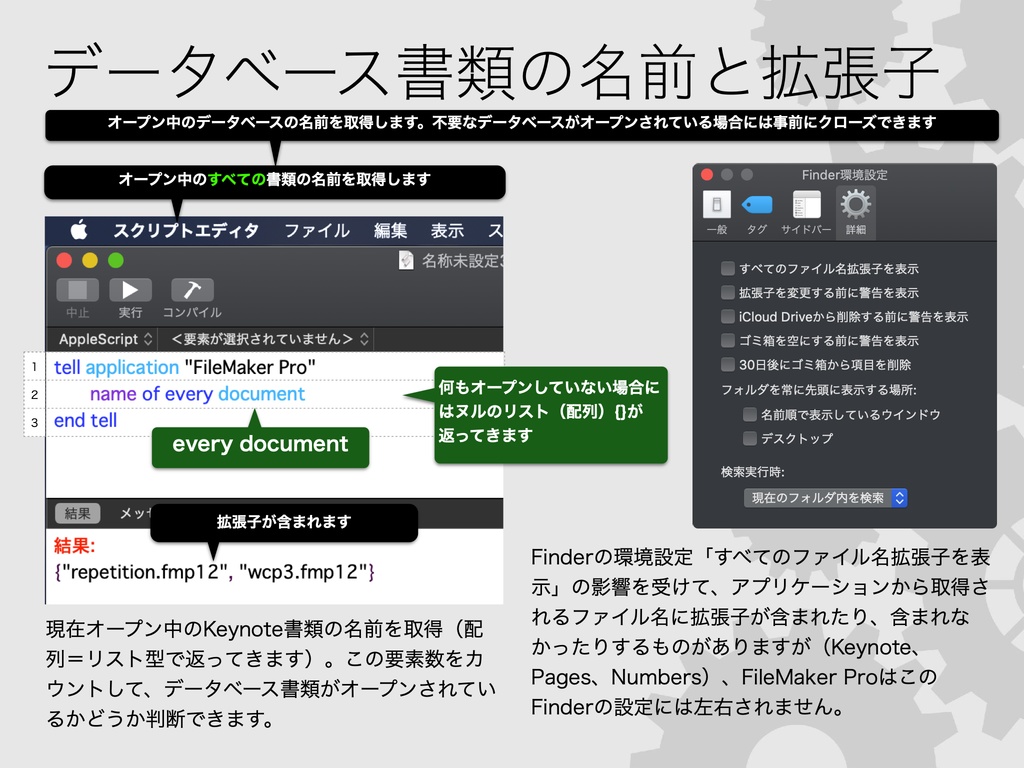 FileMaker Pro Scripting Book with AppleScript macOS 13+FileMaker Pro 19.6.3対応アップデート
