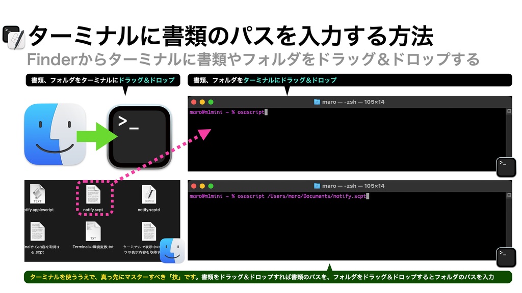 AppleScript基礎テクニック集⑫Unix shell commandの利用
