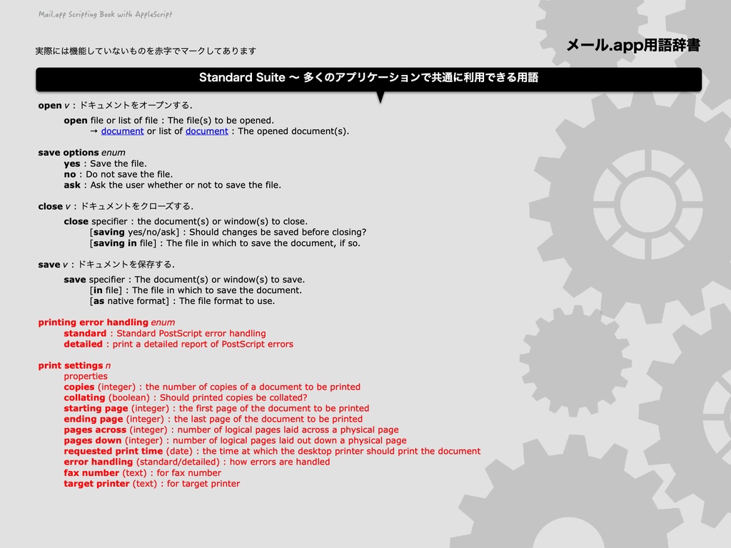 Mail.app Scripting Book with AppleScript