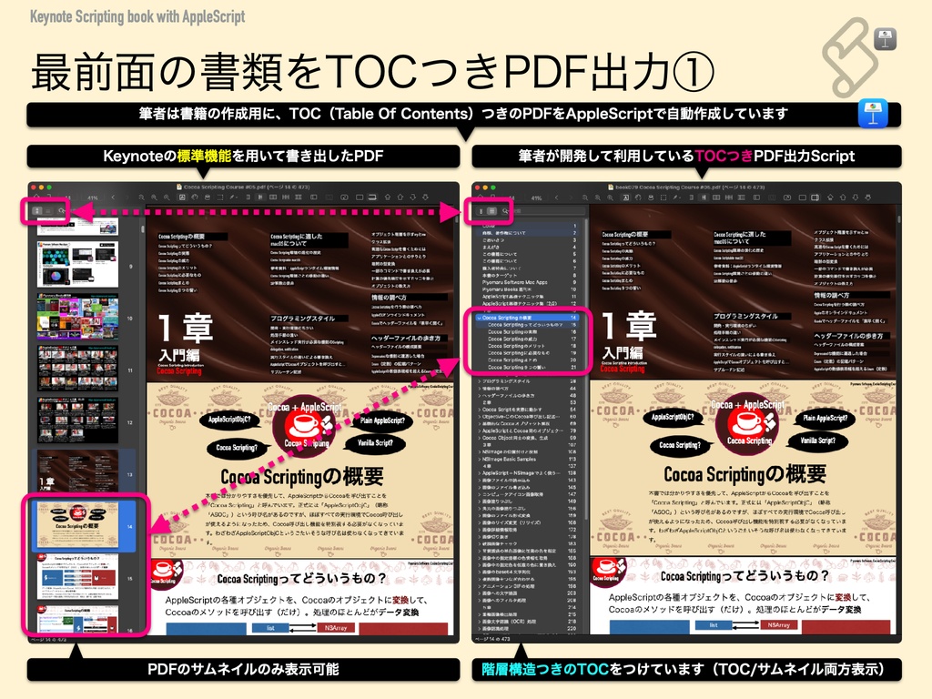 Keynote Scripting Book with AppleScript
