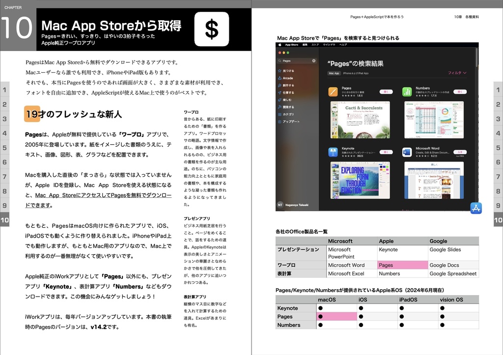 Pages+AppleScriptで本をつくろう!