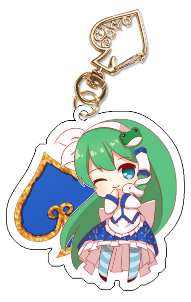 アクリルキーホルダー（東風谷早苗）