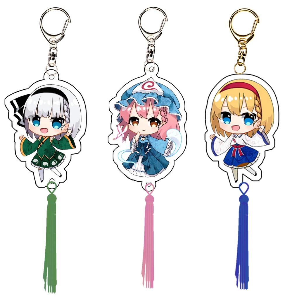 チャイナ風アクキー(妖々夢)