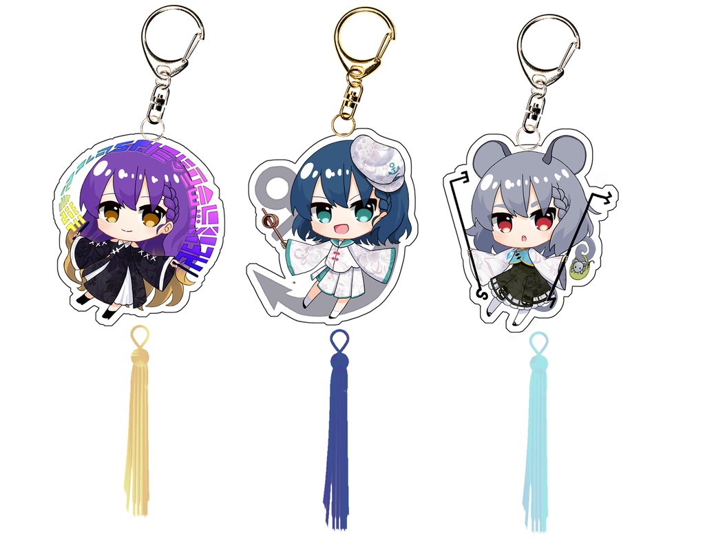 チャイナ風アクキー(星蓮船)