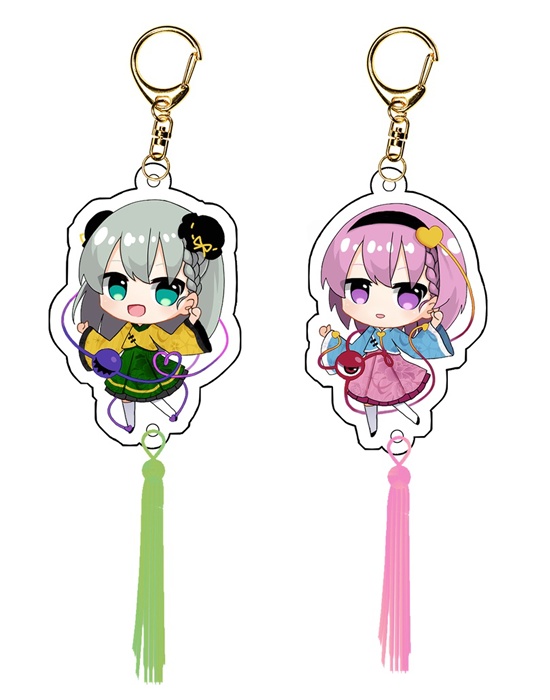 チャイナ風アクキー(地霊殿)