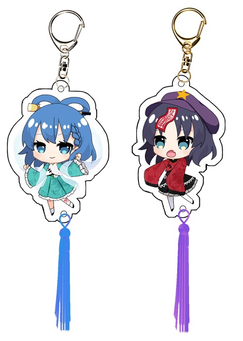 チャイナ風アクキー(神霊廟)