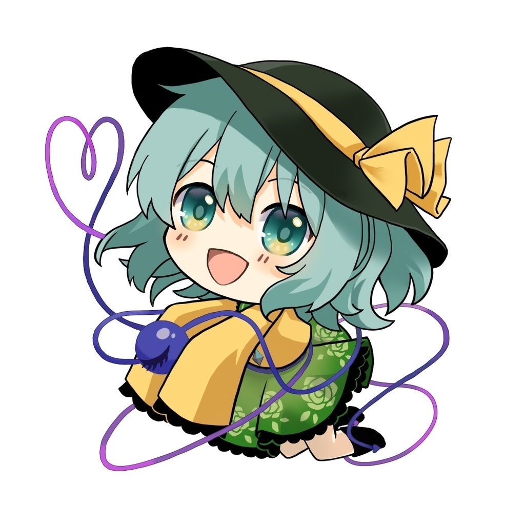 こいしちゃんアクリルキーホルダー