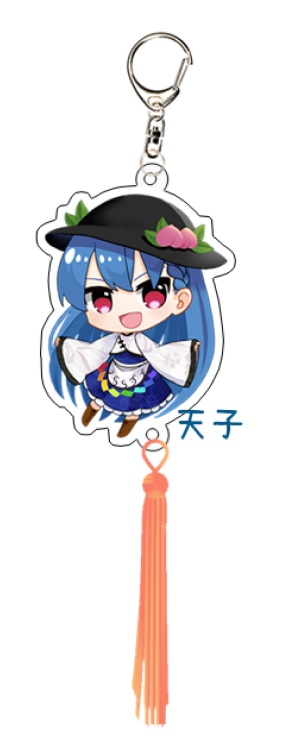 チャイナ風アクリルキーホルダー(緋想天・心綺楼)