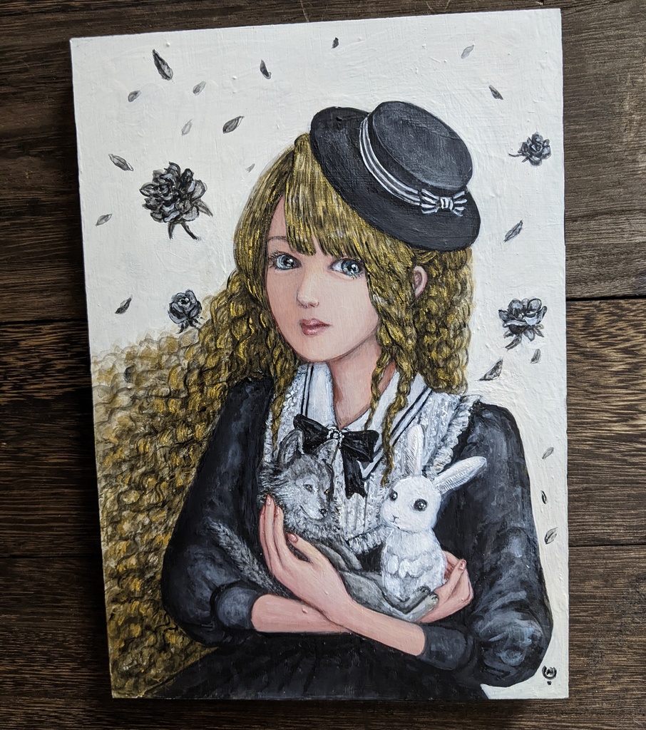 黒い花〜うさぎとオオカミ〜