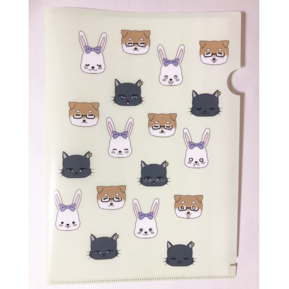 表情六変化 A4クリアファイル あにまる☆侵略計画