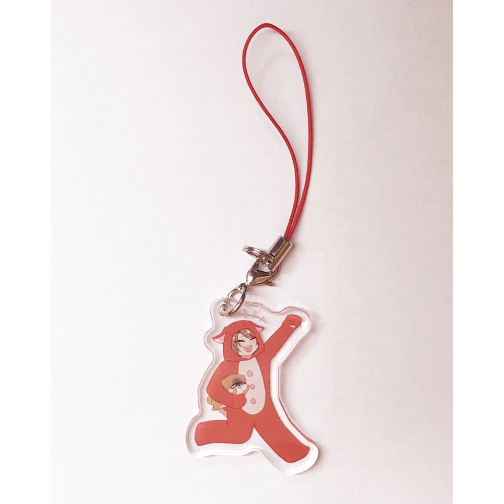 茜&あずき アクリルストラップ あにまる☆侵略計画