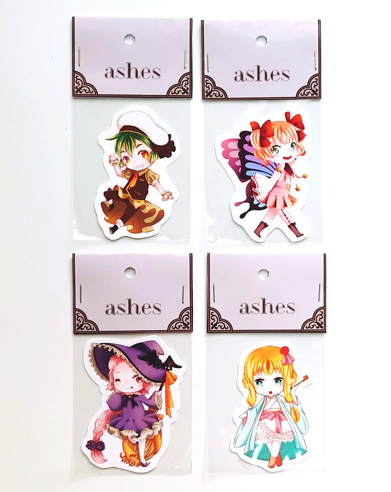 少年・少女ステッカー