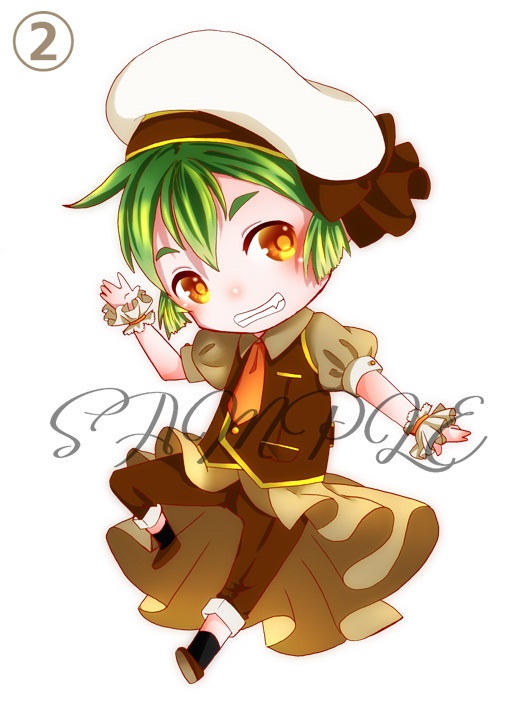 少年・少女ステッカー