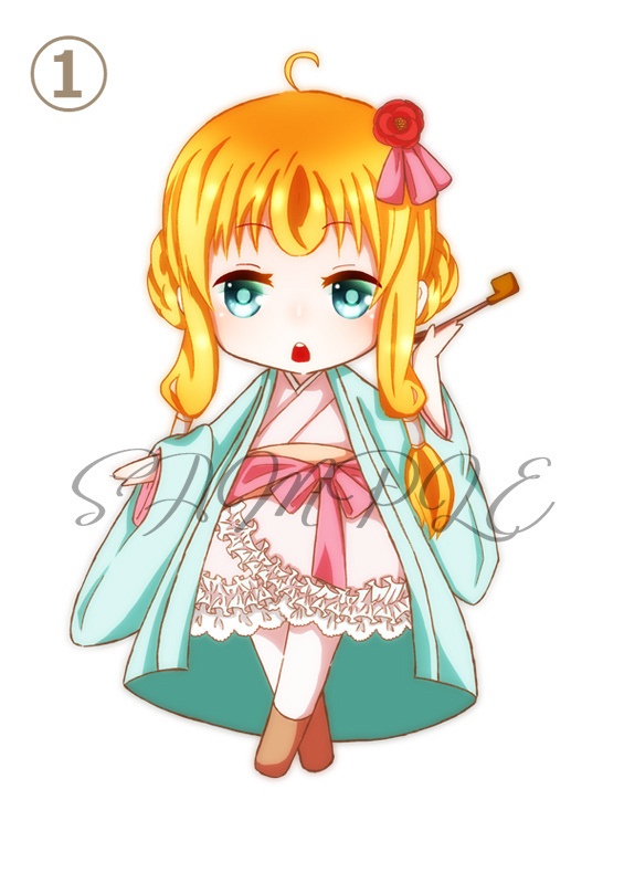 少年・少女ステッカー