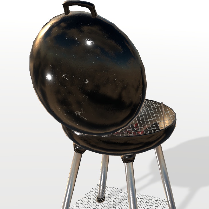 【VRC想定】BBQコンロ ※期間限定