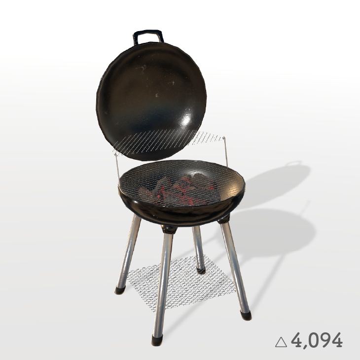 【VRC想定】BBQコンロ ※期間限定