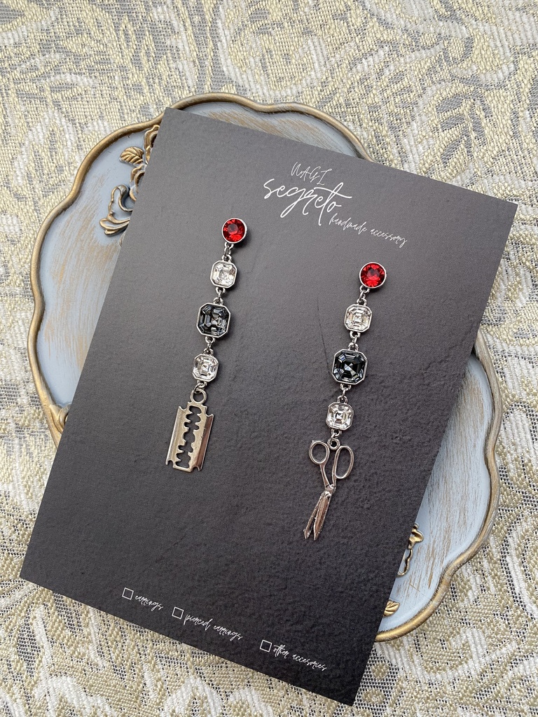 リゾット ・ネエロ風ピアス