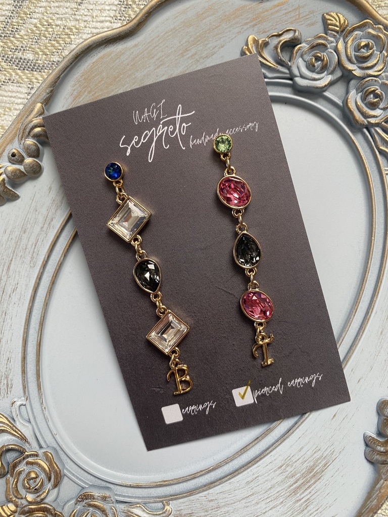 トリッシュ・ウナ＆ブローノ・ブチャラティ風ピアス