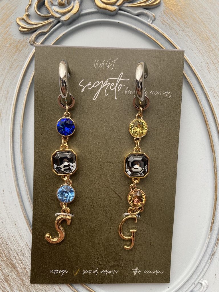 ソルベ＆ジェラート風ピアス