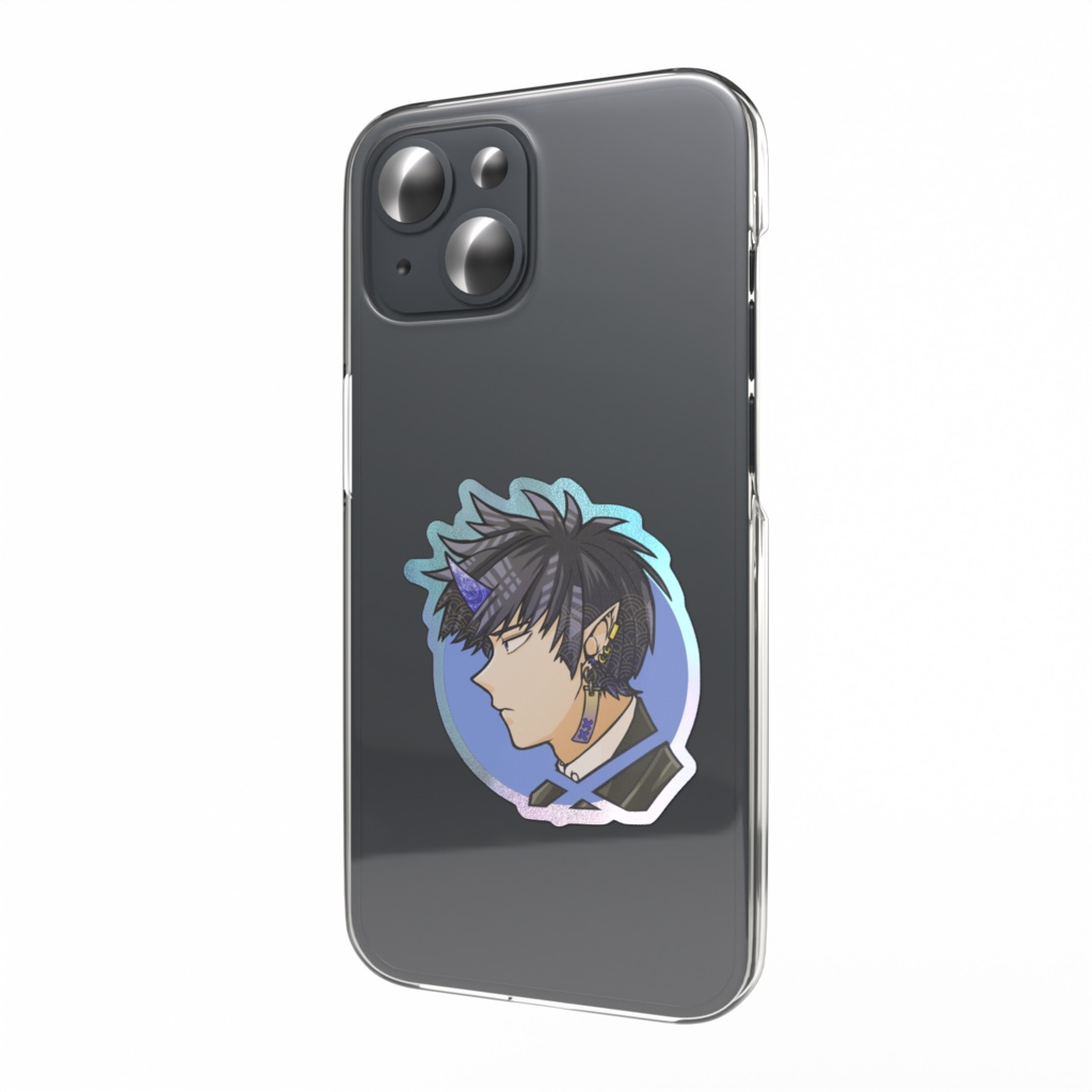 横顔:青オーロラ