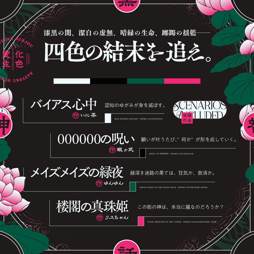 CoC6版アンソロジー『化色変生』SPLL:E192226