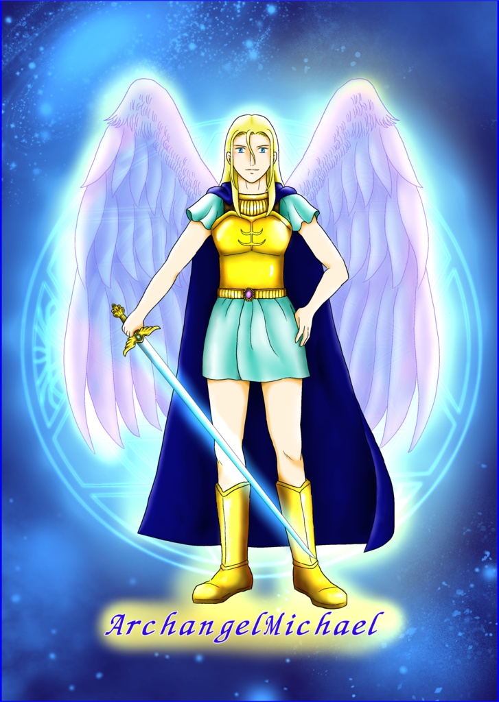 大天使立ちポーズシリーズ:大天使ミカエル