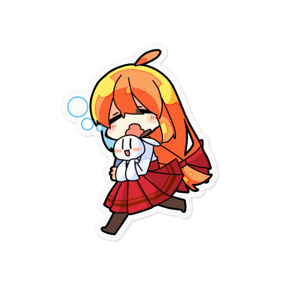 小さい美晴ちゃんステッカー(朝ダッシュ)