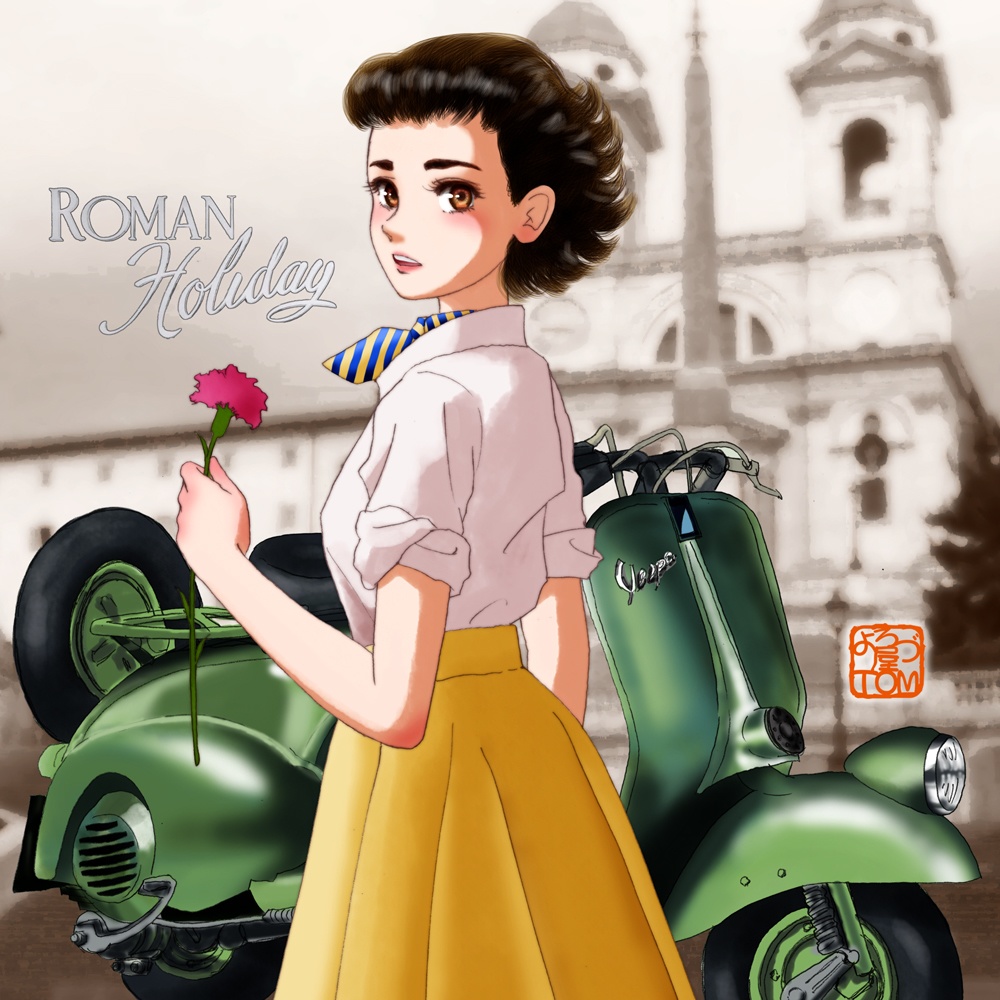 ローマの休日&ベスパ