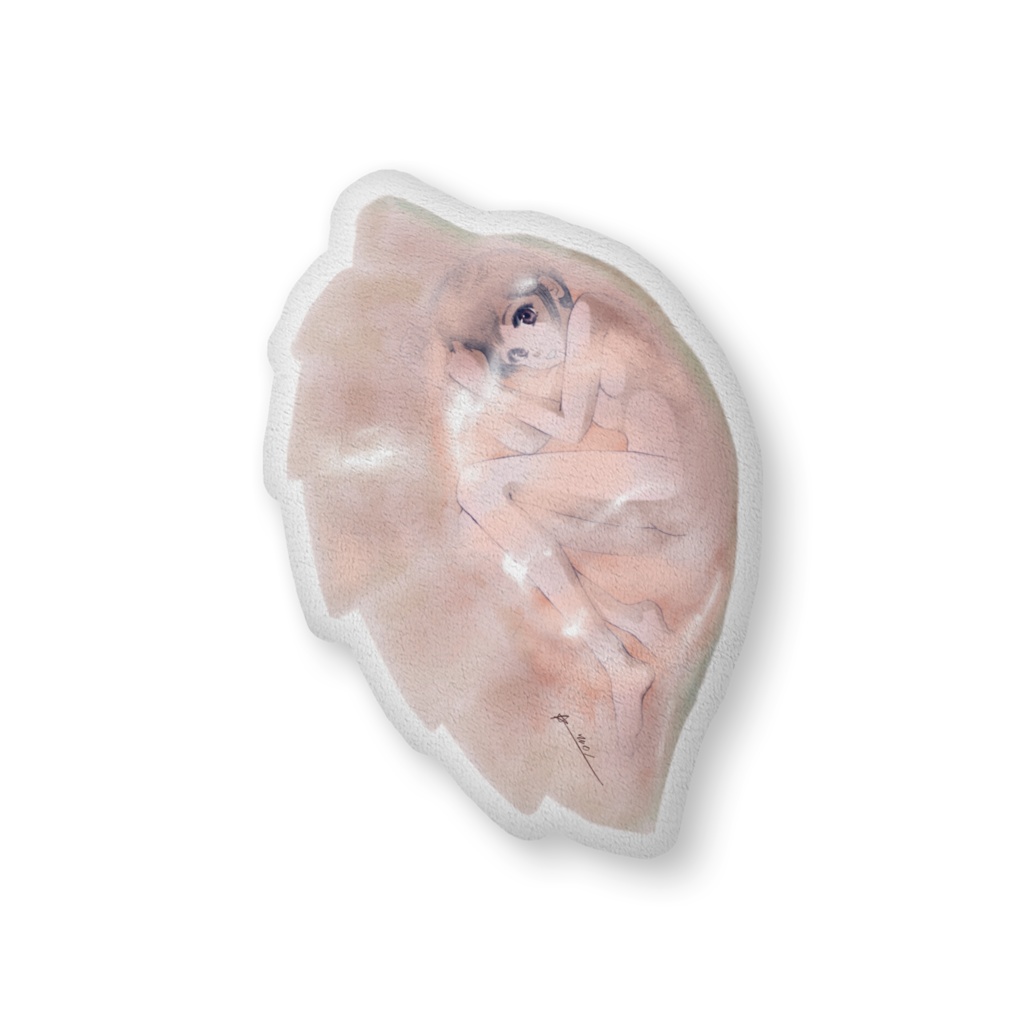 水餃子娘クッション(エビver.&ヒスイver.:両面)