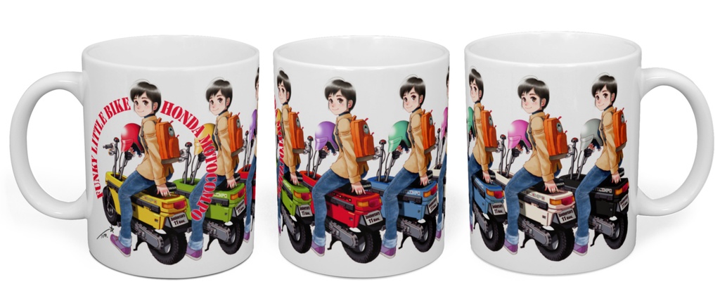 6色モトコンポ娘マグ