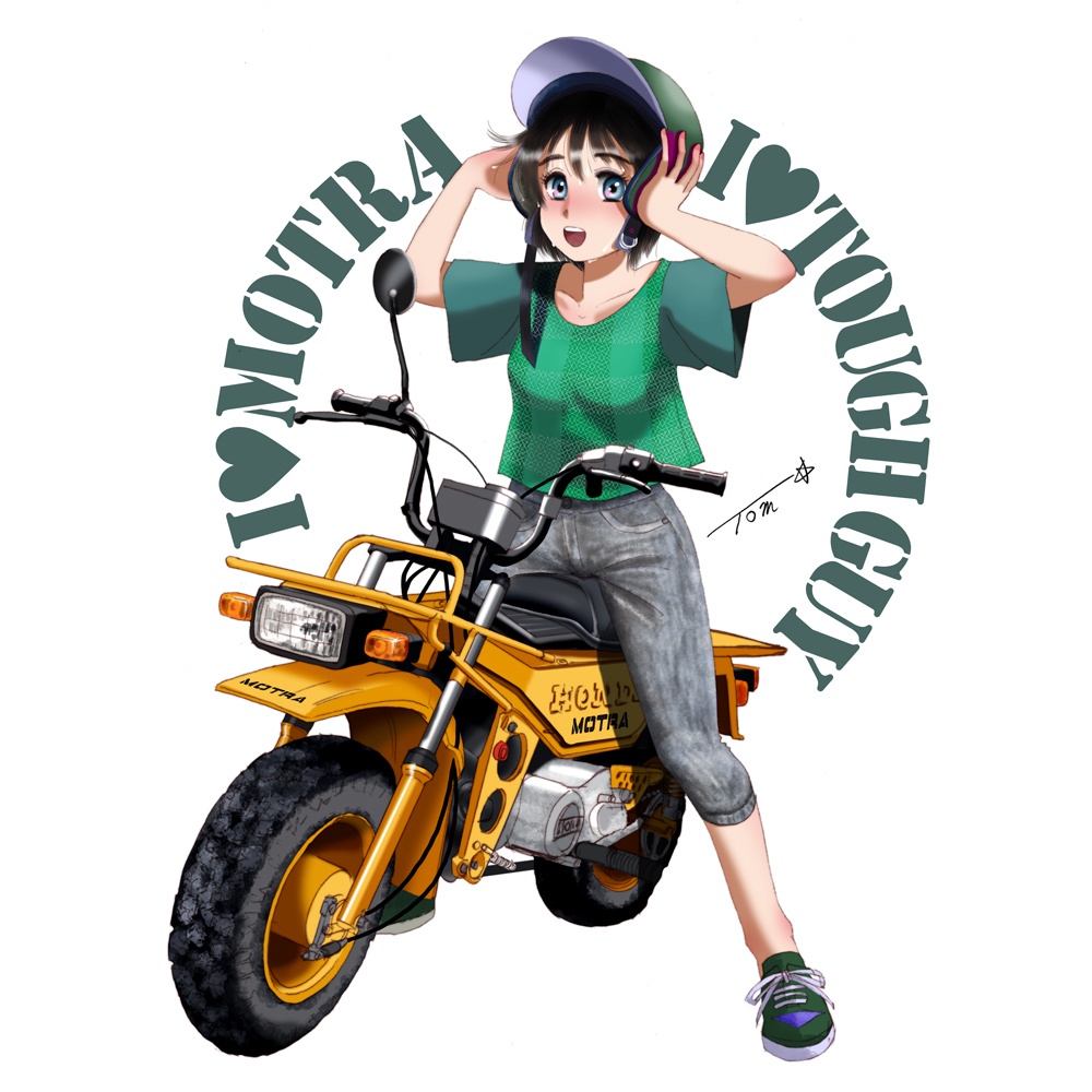 【モトラ娘】トートバッグ Lサイズ