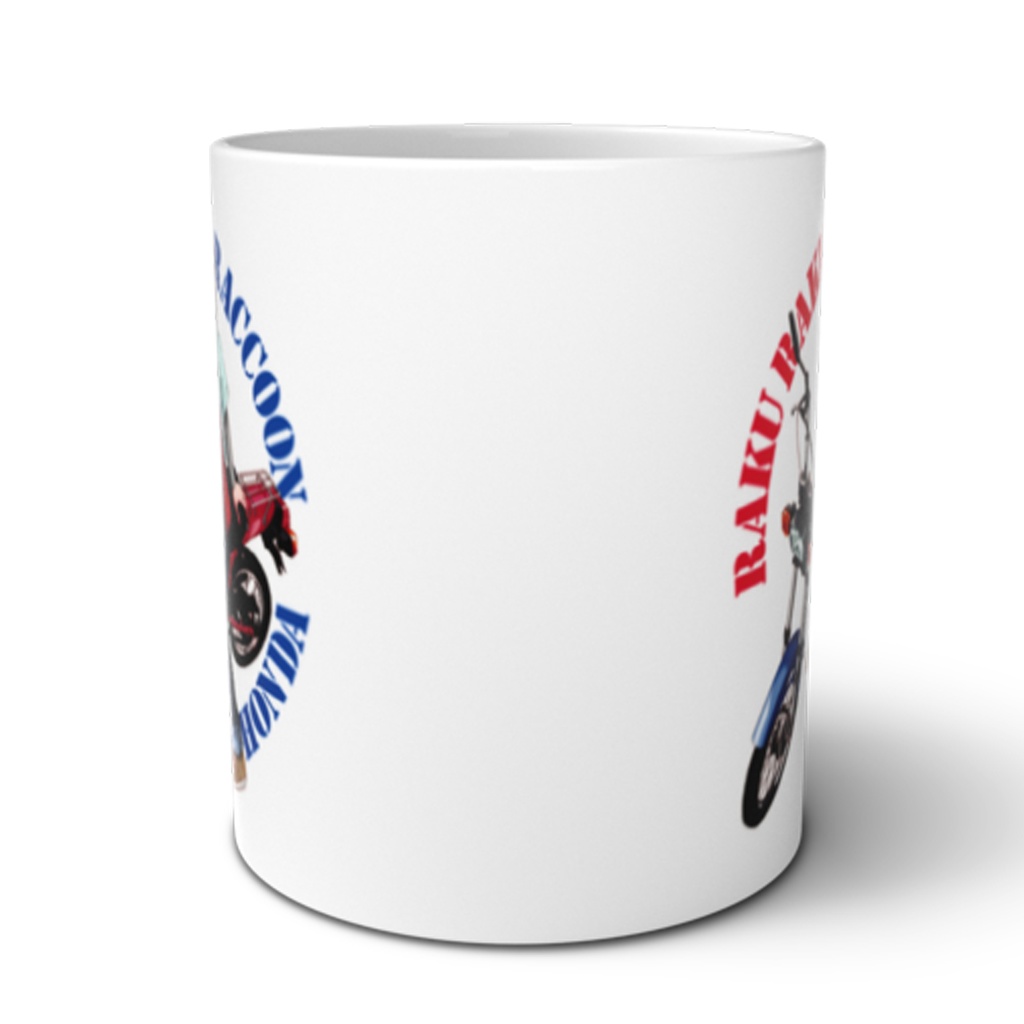 【バイク娘イラストマグvol.3/ラクーン赤&青】