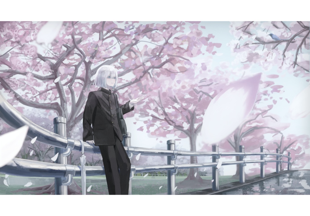 【イラスト集】rainy blue