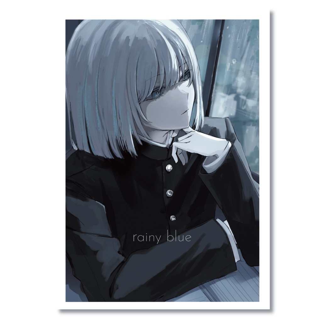 【イラスト集】rainy blue