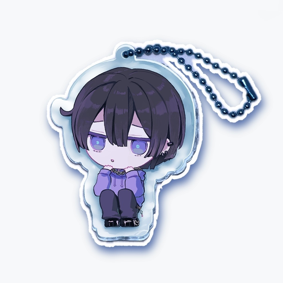 水面アクリルキーホルダー