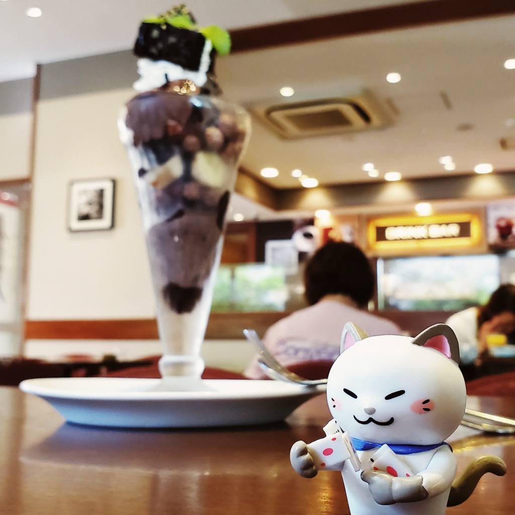 にゃんこのフィギュア