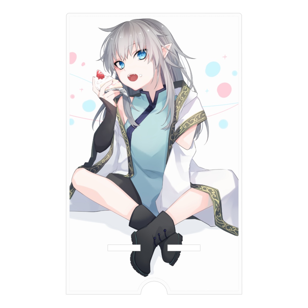 【雑種妖怪✛潮】アクリルスマホスタンド(2023誕生日ver.)背景付き