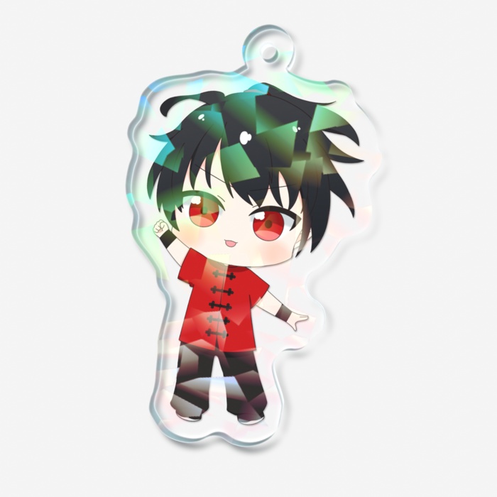 【2026年誕生日】ホログラムアクリルキーホルダー〈50mm〉