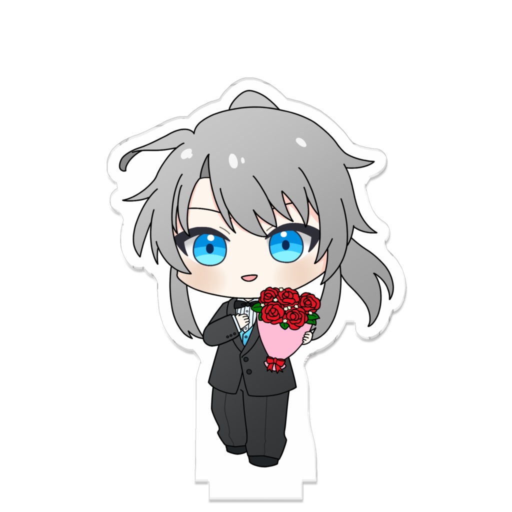 4周年記念🌹タキシード潮のつながるアクスタ