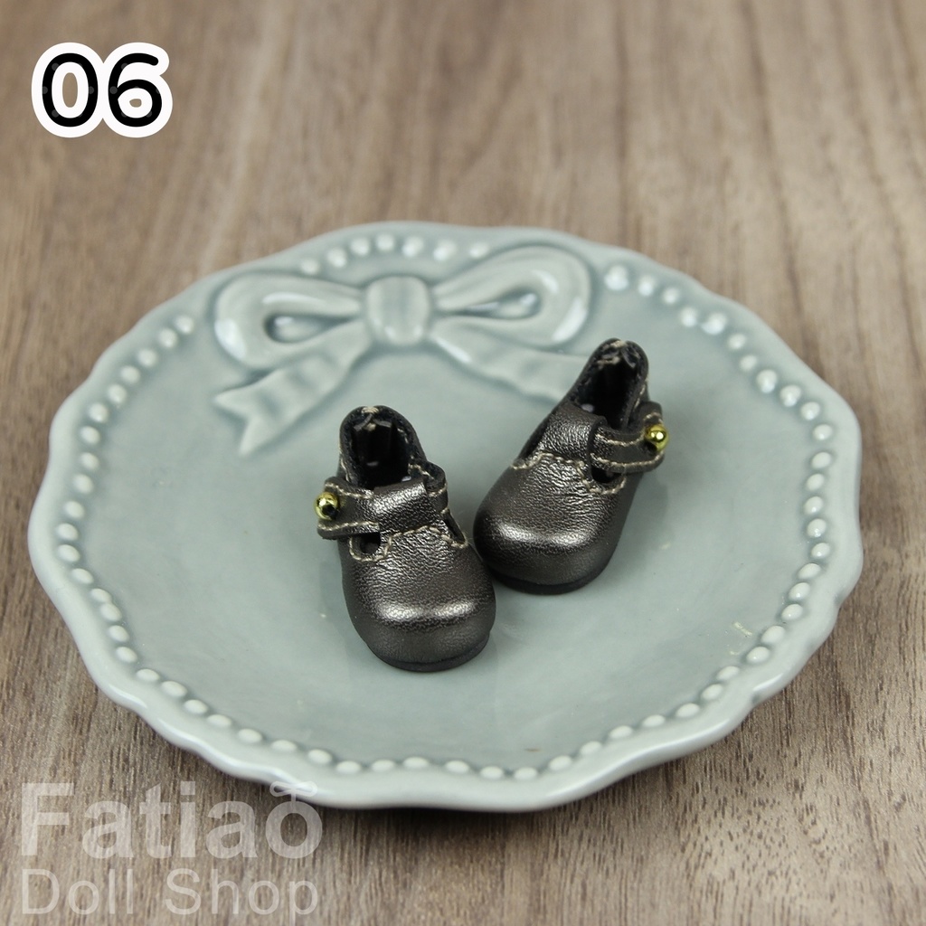 【Tバーシューズ グレー / オビツ22 / オビツ24 / ピュアニーモ / KIWI】Fatiao Doll Shop