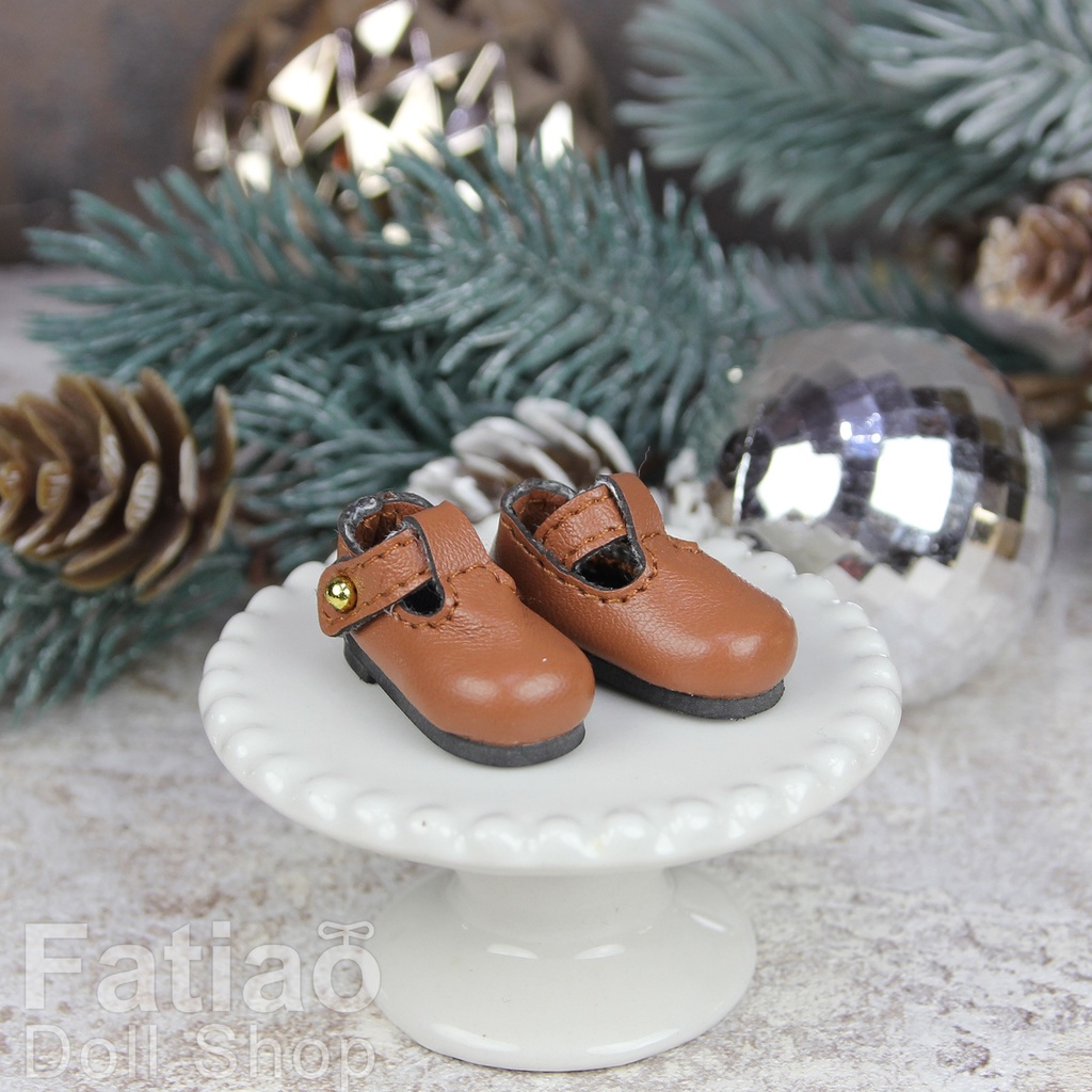 【Tバーシューズ グレー / オビツ22 / オビツ24 / ピュアニーモ / KIWI】Fatiao Doll Shop