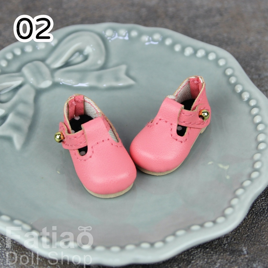 【Tバーシューズ グレー / オビツ22 / オビツ24 / ピュアニーモ / KIWI】Fatiao Doll Shop